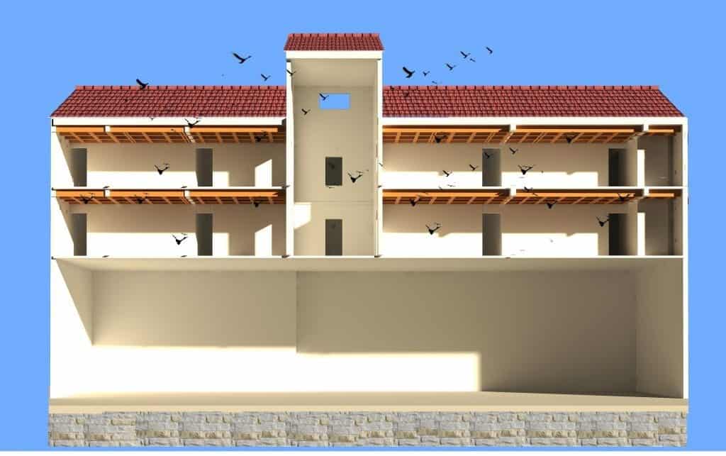 Xây nhà yến trên đất nông nghiệp